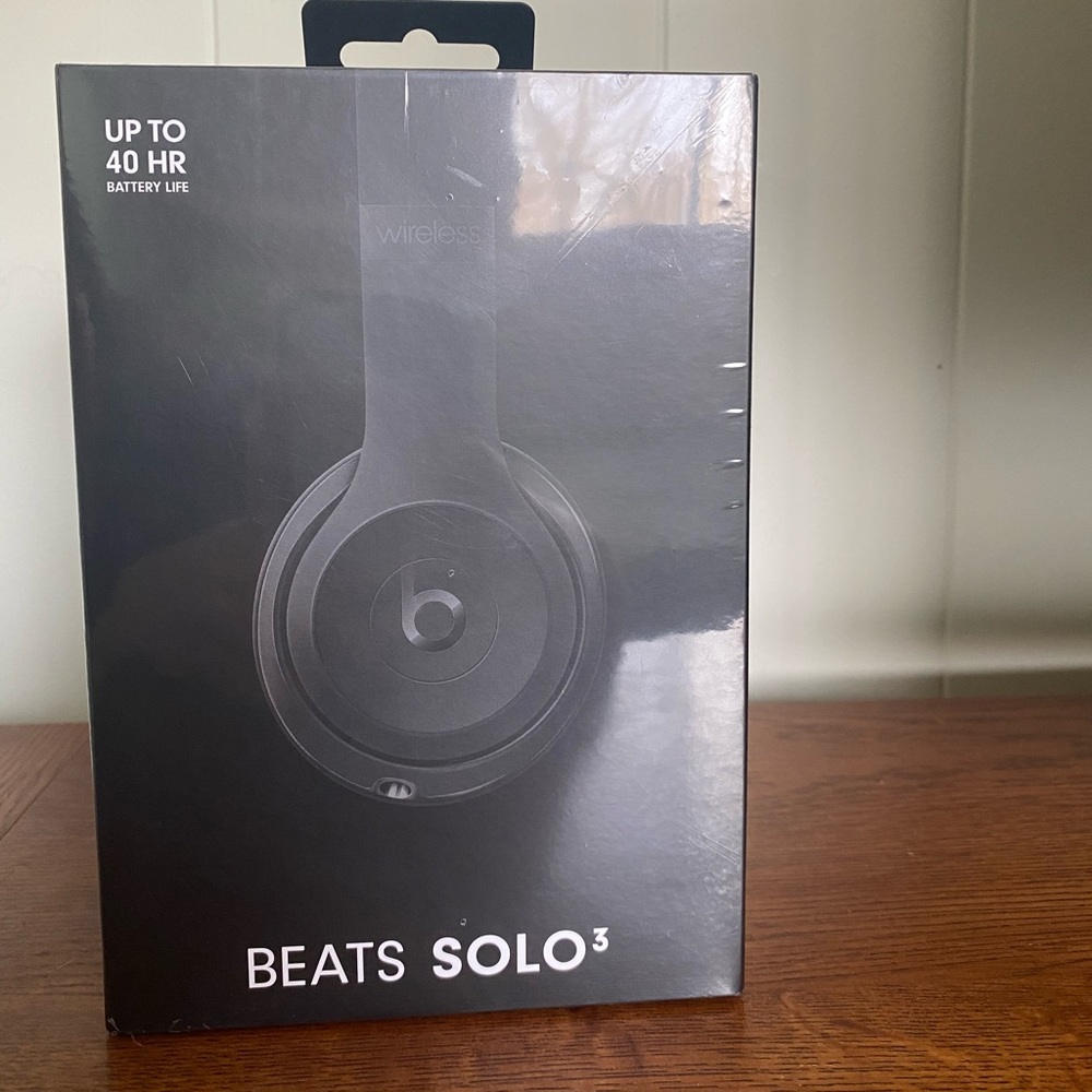 NEW authentic black Beats headphones